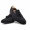 Discount Harris Shoes 1913 Suede Tassel Moccasin Blue