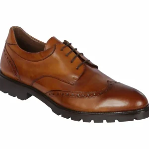 Hot Lombardy Calfskin Wingtip Dress Shoes Faded Honey FadedHoney