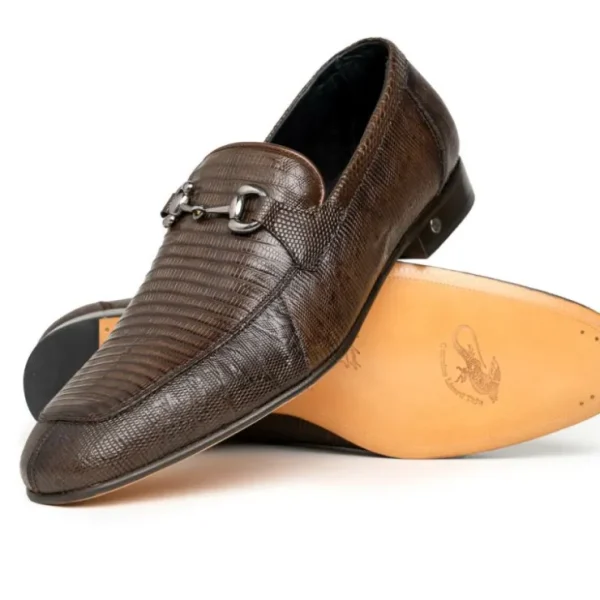 lombardy_lizard_teju_bit__1-1.webp Cheap Lombardy Lizard Teju Bit Loafers Faded Brown FadedBrown