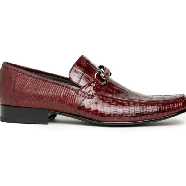 los_altos_caiman_amp_liza_0-3.webp Hot Los Altos Boots Los Altos Caiman & Lizard Bit Loafers Burgundy