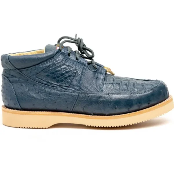 los_altos_caiman_amp_ostr_0.webp Fashion Los Altos Boots Los Altos Caiman & Ostrich Casual Shoes Blue Jean BlueJean