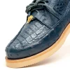 Fashion Los Altos Boots Los Altos Caiman & Ostrich Casual Shoes Blue Jean BlueJean