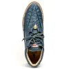 Fashion Los Altos Boots Los Altos Caiman & Ostrich Casual Shoes Blue Jean BlueJean