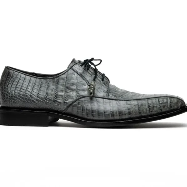 los_altos_caiman_belly_bi_0-3.webp Sale Los Altos Boots Los Altos Caiman Belly Bicycle Toe Shoes Gray
