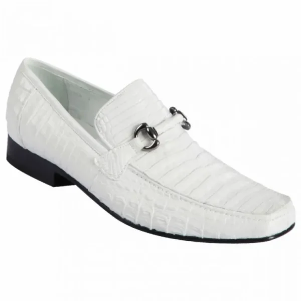 los_altos_caiman_belly_bi_0-4.webp Fashion Los Altos Boots Los Altos Caiman Belly Bit Loafers White