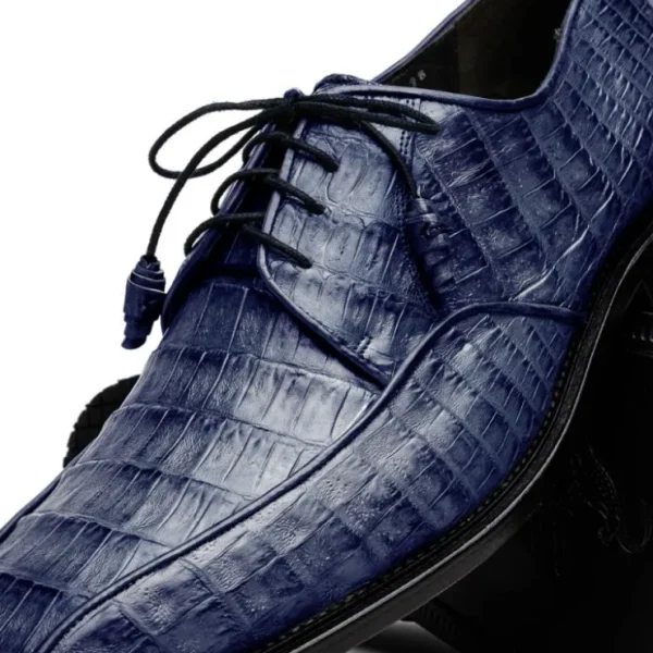 los_altos_caiman_belly_bi_2-2.webp Flash Sale Los Altos Boots Los Altos Caiman Belly Bicycle Toe Shoes Navy Blue
