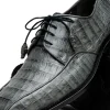 Sale Los Altos Boots Los Altos Caiman Belly Bicycle Toe Shoes Gray