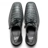 Sale Los Altos Boots Los Altos Caiman Belly Bicycle Toe Shoes Gray