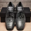 Sale Los Altos Boots Los Altos Caiman Belly Bicycle Toe Shoes Gray