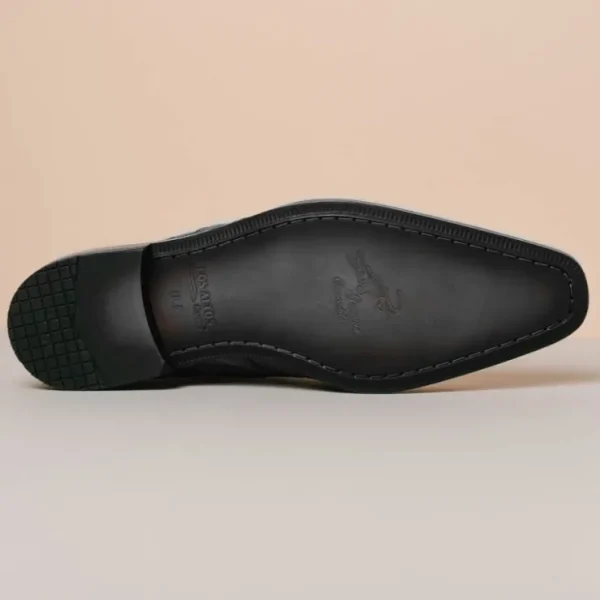 los_altos_caiman_belly_de_10-2.webp Flash Sale Los Altos Boots Los Altos Caiman Belly Derby Shoes Faded Navy
