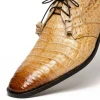 New Los Altos Boots Los Altos Caiman Belly Derby Shoes Faded Oryx