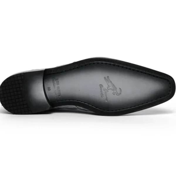 los_altos_caiman_belly_de_3-3.webp New Los Altos Boots Los Altos Caiman Belly Derby Shoes Faded Gray