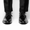 Online Los Altos Boots Los Altos Caiman Belly Derby Shoes Black