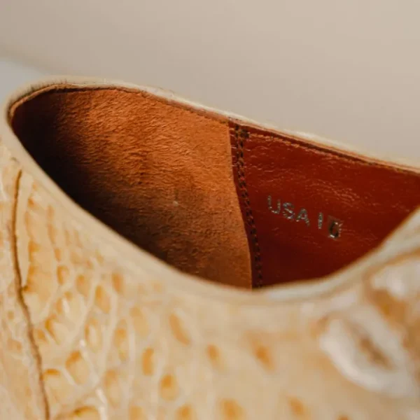 los_altos_caiman_belly_de_6-3.webp New Los Altos Boots Los Altos Caiman Belly Derby Shoes Faded Oryx