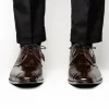Fashion Los Altos Boots Los Altos Caiman Belly Derby Shoes Brown