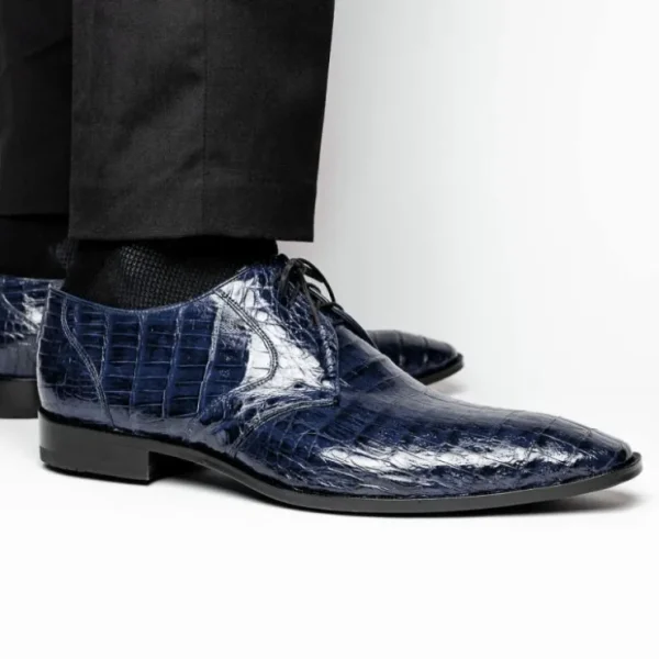 los_altos_caiman_belly_de_8-2.webp Flash Sale Los Altos Boots Los Altos Caiman Belly Derby Shoes Faded Navy
