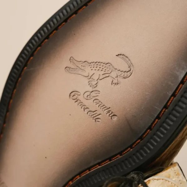 los_altos_caiman_belly_de_9-3.webp New Los Altos Boots Los Altos Caiman Belly Derby Shoes Faded Oryx