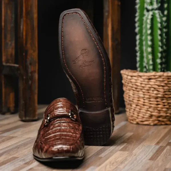 los_altos_caiman_bit_loaf_6-1.webp Online Los Altos Boots Los Altos Caiman Bit Loafers Brown