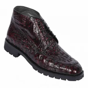 Online Los Altos Boots Los Altos Caiman Hornback Boots Cherry