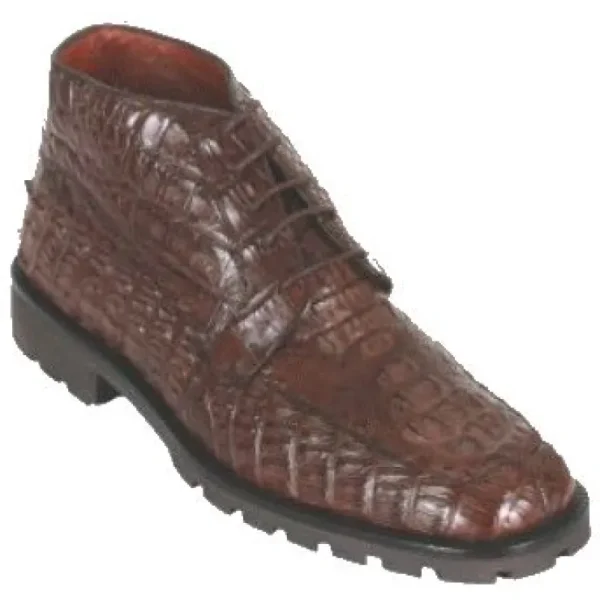 Clearance Los Altos Boots Los Altos Caiman Hornback Boots Brown