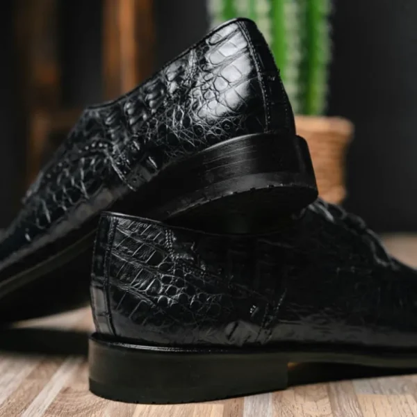 los_altos_caiman_hornback_11.webp Cheap Los Altos Boots Los Altos Caiman Hornback Shoes Black