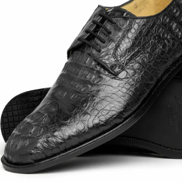 los_altos_caiman_hornback_2-1.webp Cheap Los Altos Boots Los Altos Caiman Hornback Shoes Black