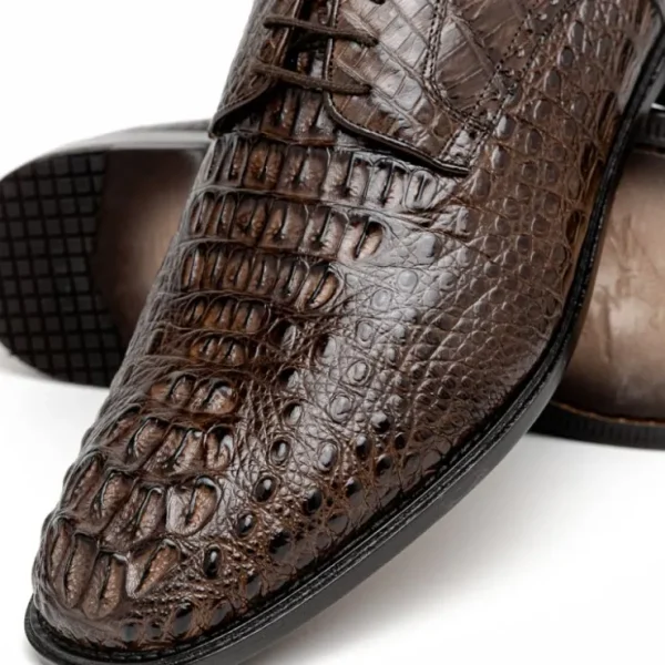 los_altos_caiman_hornback_2-2.webp Cheap Los Altos Boots Los Altos Caiman Hornback Shoes Brown