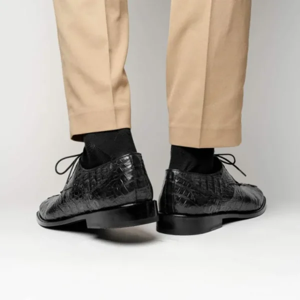 los_altos_caiman_hornback_6-1.webp Cheap Los Altos Boots Los Altos Caiman Hornback Shoes Black