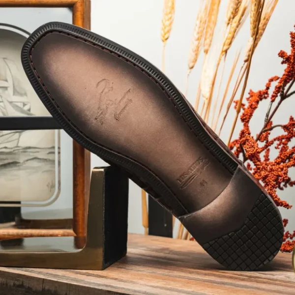 los_altos_caiman_hornback_7-2.webp Cheap Los Altos Boots Los Altos Caiman Hornback Shoes Brown