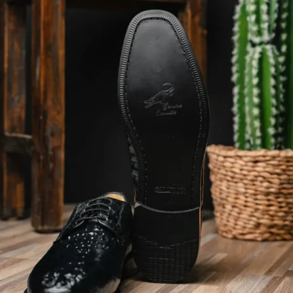 los_altos_caiman_hornback_9-1.webp Cheap Los Altos Boots Los Altos Caiman Hornback Shoes Black