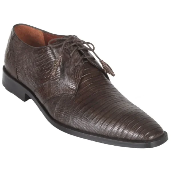 Cheap Los Altos Boots Los Altos Lizard Derby Shoes Brown