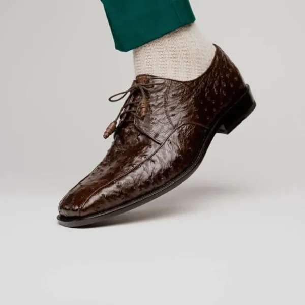 Flash Sale Los Altos Boots Los Altos Ostrich Bicycle Toe Shoes Brown