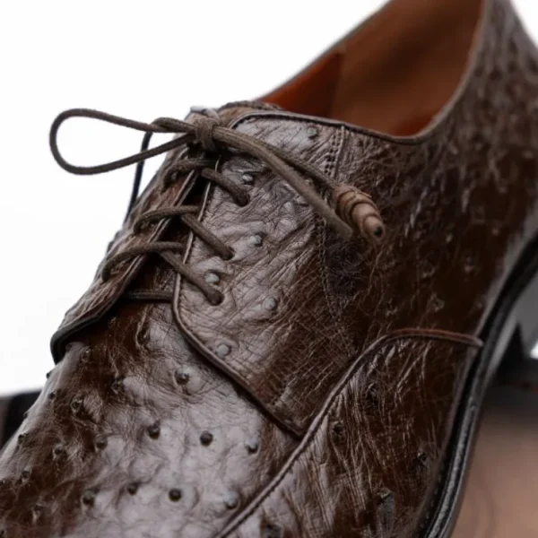 Flash Sale Los Altos Boots Los Altos Ostrich Bicycle Toe Shoes Brown