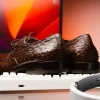 Flash Sale Los Altos Boots Los Altos Ostrich Bicycle Toe Shoes Brown