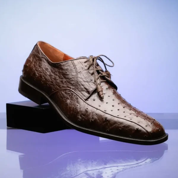 Flash Sale Los Altos Boots Los Altos Ostrich Bicycle Toe Shoes Brown