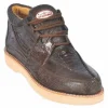 Clearance Los Altos Boots Los Altos Ostrich Leg Casual Shoes Brown