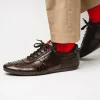 Sale Los Altos Boots Los Altos Ostrich Leg Sneakers Brown