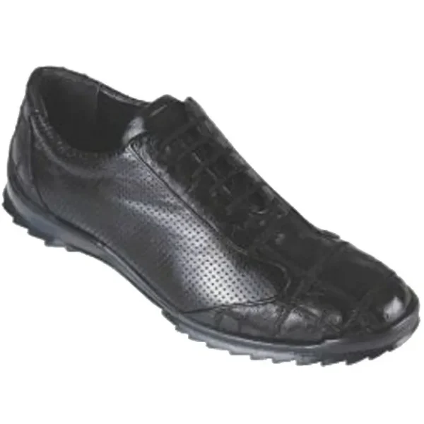 los_altos_ostrich_patchwo_0-1.webp Shop Los Altos Boots Los Altos Ostrich Patchwork Sneakers Black