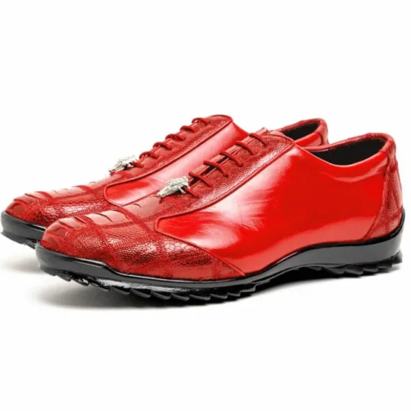 los_altos_ostrich_sneaker_1-6.webp Outlet Los Altos Boots Los Altos Ostrich Sneakers Red