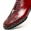 Outlet Los Altos Boots Los Altos Ostrich Sneakers Burgundy