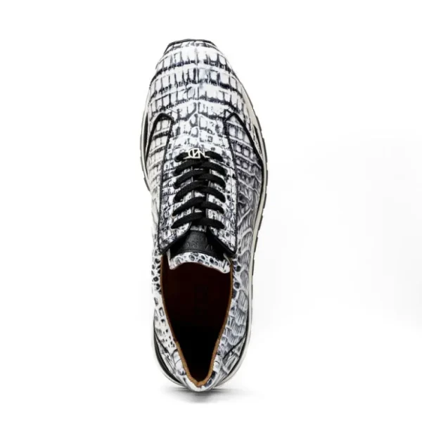 marco_di_milano_alonzo_ca_3-3.webp Shop Marco di Milano Alonzo Caiman Crocodile Sneakers Newspaper