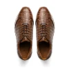 Outlet Marco di Milano Alonzo Caiman Crocodile Sneakers Bay Apache BayApache