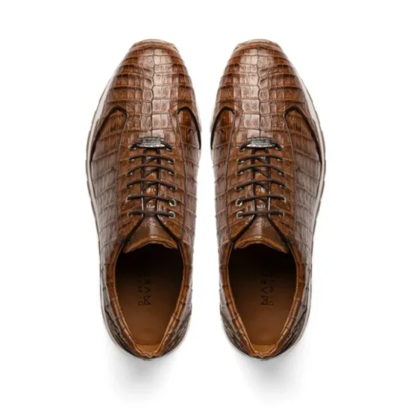 Outlet Marco di Milano Alonzo Caiman Crocodile Sneakers Bay Apache BayApache