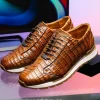 Outlet Marco di Milano Alonzo Caiman Crocodile Sneakers Bay Apache BayApache