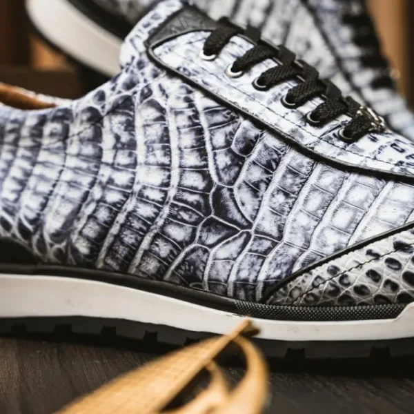 marco_di_milano_alonzo_ca_8-3.webp Shop Marco di Milano Alonzo Caiman Crocodile Sneakers Newspaper