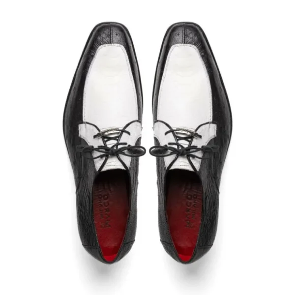 marco_di_milano_andretti__4-2.webp Flash Sale Marco di Milano Andretti Ostrich Leg Shoes White / Black