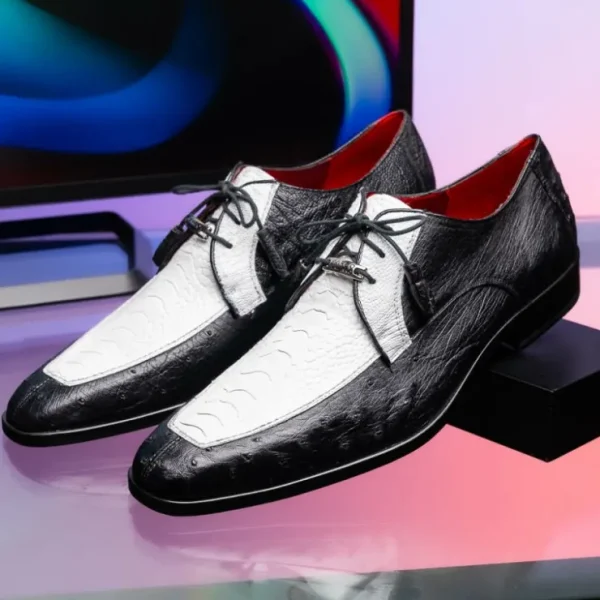 marco_di_milano_andretti__8-2.webp Flash Sale Marco di Milano Andretti Ostrich Leg Shoes White / Black
