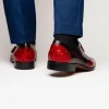 Clearance Marco di Milano Anzio Alligator & Calfskin Derby Black Cherry BlackCherry