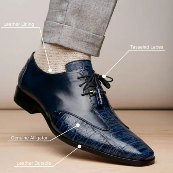 marco_di_milano_anzio_all_9-6.webp Hot Marco di Milano Anzio Alligator & Calfskin Derby Navy
