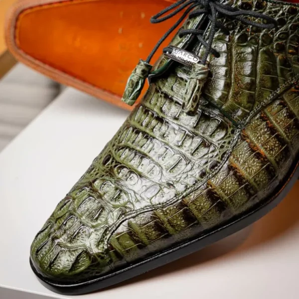 marco_di_milano_apricena__9-1.webp Flash Sale Marco di Milano Apricena Caiman Crocodile Derby Wood Green